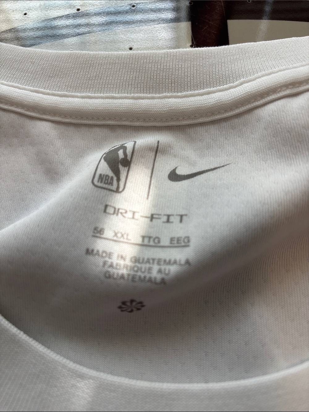 Nike Philadelphia 76ers City Edition Swingman Jersey White XXL DO9640-100 NBA - Picture 3 of 7